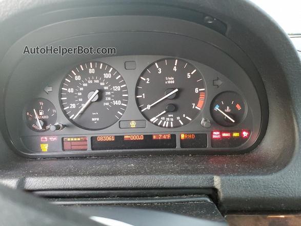 2004 Bmw X5 3.0i Black vin: 5UXFA13514LU25640