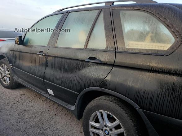 2004 Bmw X5 3.0i Black vin: 5UXFA13514LU25640