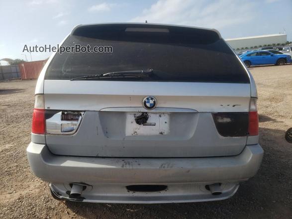 2004 Bmw X5 3.0i Silver vin: 5UXFA13514LU35262