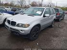 2004 Bmw X5 3.0i Silver vin: 5UXFA13544LU25504