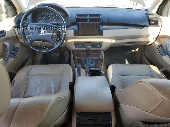 2004 Bmw X5 3.0i Black vin: 5UXFA13544LU38642