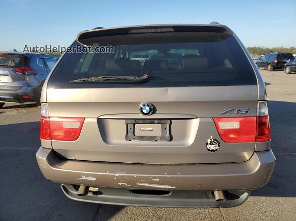 2004 Bmw X5 3.0i Silver vin: 5UXFA13564LU41543