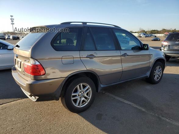 2004 Bmw X5 3.0i Silver vin: 5UXFA13564LU41543