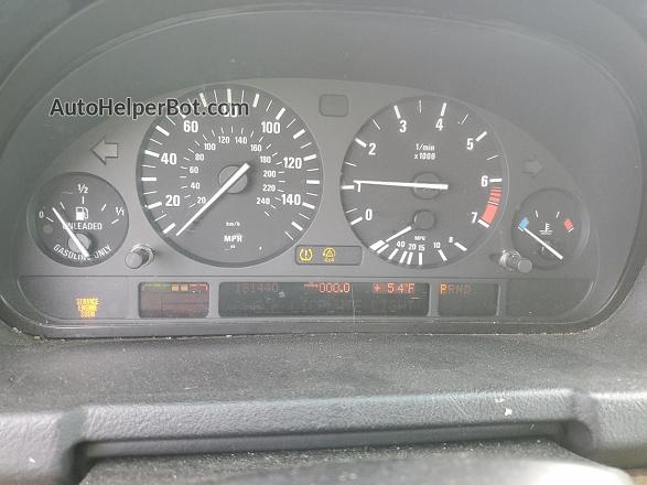 2004 Bmw X5 3.0i Серый vin: 5UXFA13584LU43200