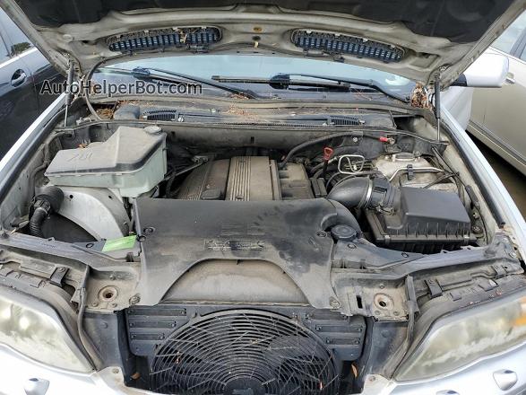 2004 Bmw X5 3.0i Серый vin: 5UXFA13584LU43200
