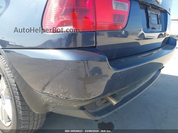 2004 Bmw X5 3.0i Blue vin: 5UXFA135X4LU22848