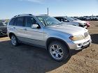 2004 Bmw X5 4.4i Silver vin: 5UXFB53564LV01082