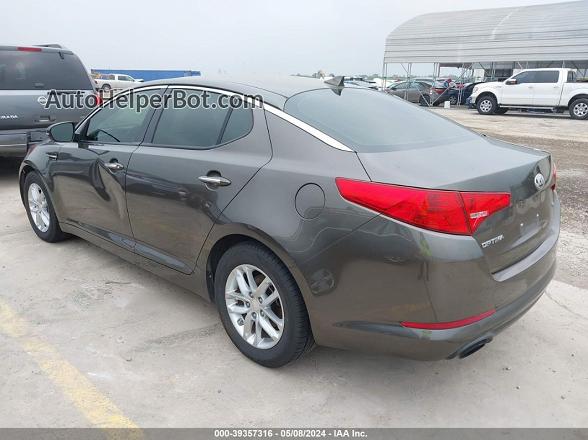 2013 Kia Optima Lx Brown vin: 5XXGM4A73DG133491