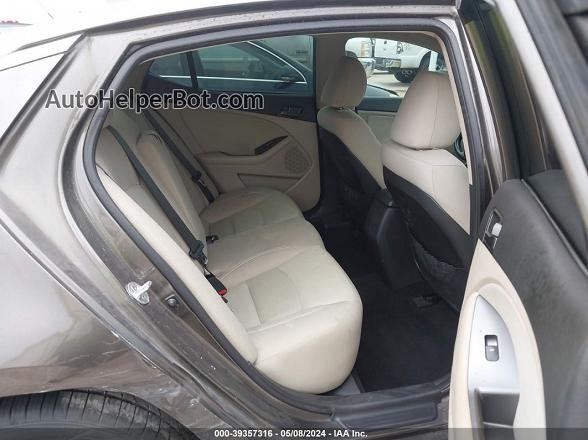 2013 Kia Optima Lx Brown vin: 5XXGM4A73DG133491