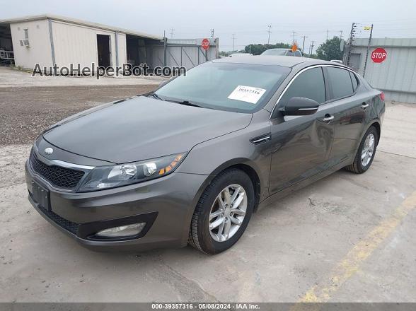 2013 Kia Optima Lx Brown vin: 5XXGM4A73DG133491