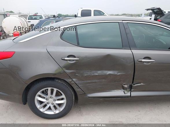 2013 Kia Optima Lx Brown vin: 5XXGM4A73DG133491