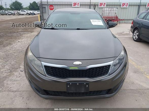 2013 Kia Optima Lx Brown vin: 5XXGM4A73DG133491