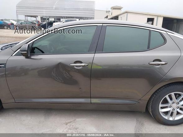 2013 Kia Optima Lx Brown vin: 5XXGM4A73DG133491