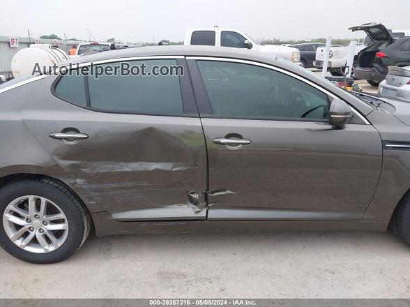 2013 Kia Optima Lx Brown vin: 5XXGM4A73DG133491