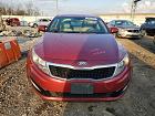 2013 Kia Optima Lx Maroon vin: 5XXGM4A77DG193919