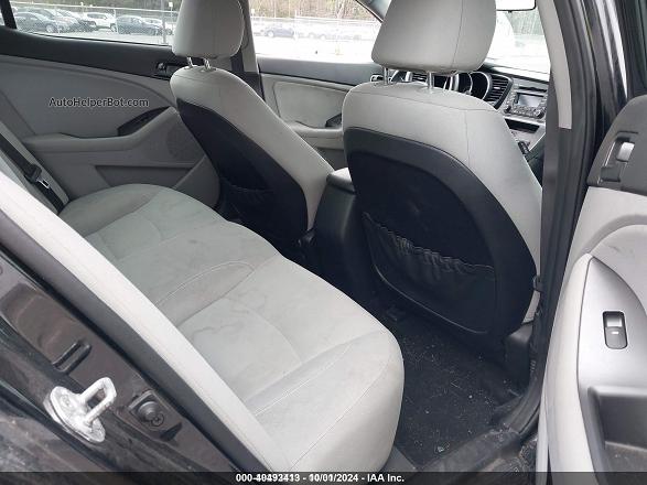 2013 Kia Optima Lx Black vin: 5XXGM4A79DG234180