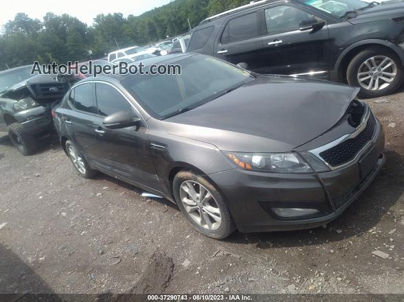 2013 Kia Optima Ex Brown vin: 5XXGN4A74DG091975