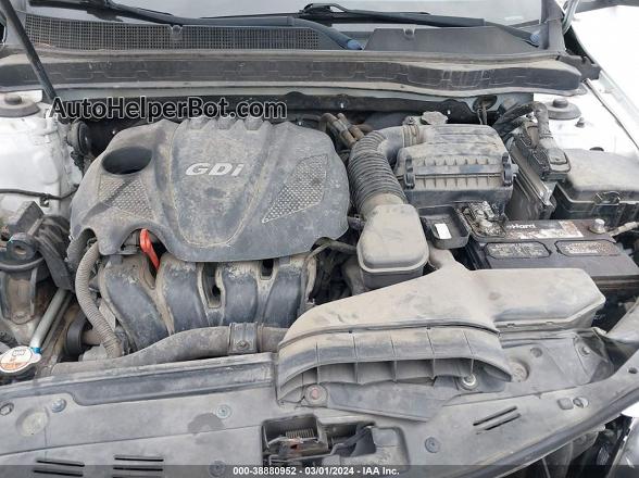 2013 Kia Optima Ex White vin: 5XXGN4A77DG127870