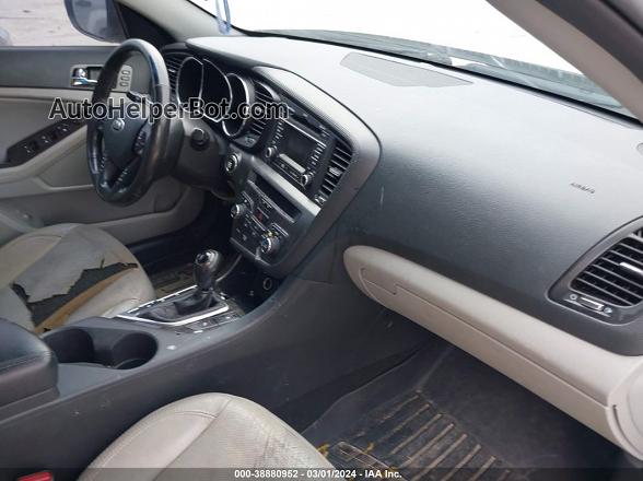2013 Kia Optima Ex White vin: 5XXGN4A77DG127870