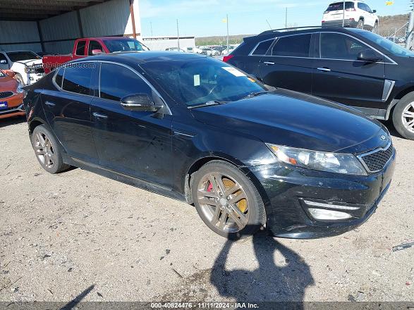 2013 Kia Optima Sx Black vin: 5XXGR4A60DG101218