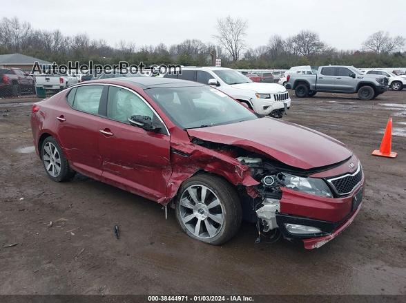 2013 Kia Optima Sx Red vin: 5XXGR4A65DG154853