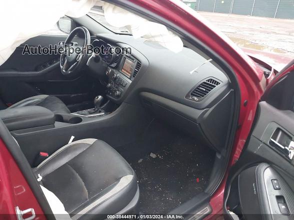 2013 Kia Optima Sx Red vin: 5XXGR4A65DG154853