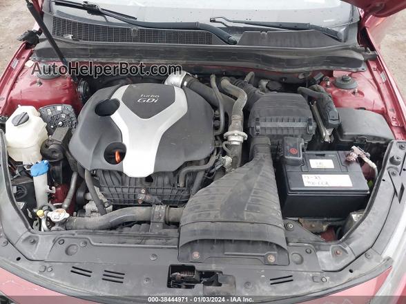 2013 Kia Optima Sx Red vin: 5XXGR4A65DG154853