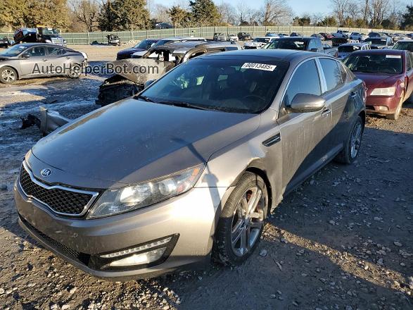 2013 Kia Optima Sx Gray vin: 5XXGR4A69DG125372