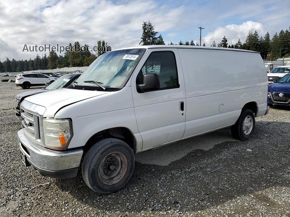 2008 Ford Econoline E150 Van Белый vin: 1FTNE14L08DA27284