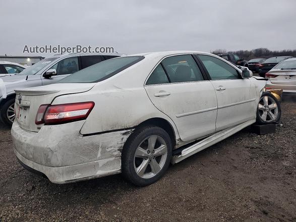 2011 Toyota Camry Base White vin: 4T1BF3EK8BU589468