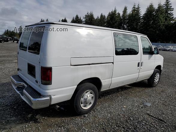 2008 Ford Econoline E150 Van Белый vin: 1FTNE14L08DA27284