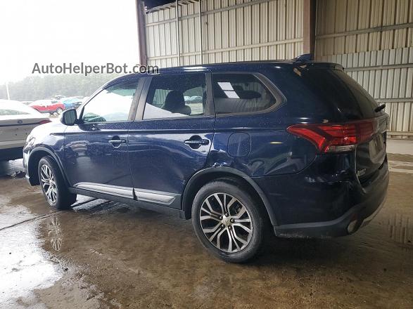 2017 Mitsubishi Outlander Es Синий vin: JA4AD2A32HZ030258