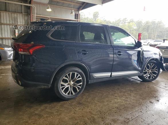 2017 Mitsubishi Outlander Es Синий vin: JA4AD2A32HZ030258