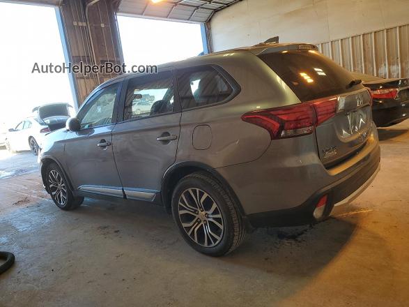 2017 Mitsubishi Outlander Es Gray vin: JA4AD2A35HZ034207