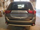2017 Mitsubishi Outlander Es Gray vin: JA4AD2A35HZ034207