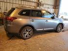 2017 Mitsubishi Outlander Es Gray vin: JA4AD2A35HZ034207