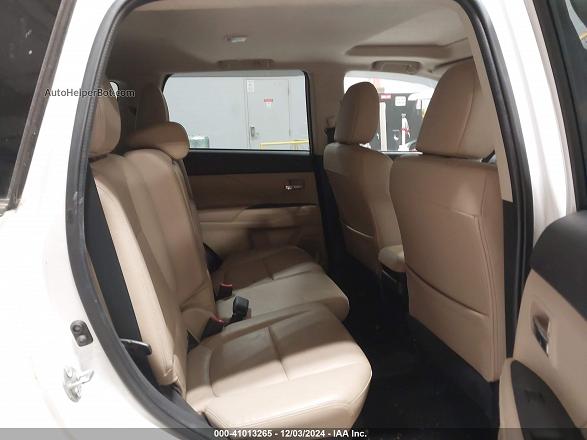 2015 Mitsubishi Outlander Se White vin: JA4AD3A30FZ013333