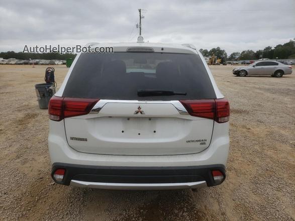 2017 Mitsubishi Outlander Se White vin: JA4AD3A30HZ012850
