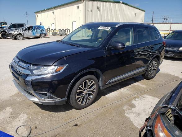 2017 Mitsubishi Outlander Se Black vin: JA4AD3A30HZ029955