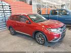2017 Mitsubishi Outlander Se/sel Красный vin: JA4AD3A33HZ042909
