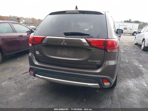 2017 Mitsubishi Outlander Se/sel Коричневый vin: JA4AD3A35HZ029515