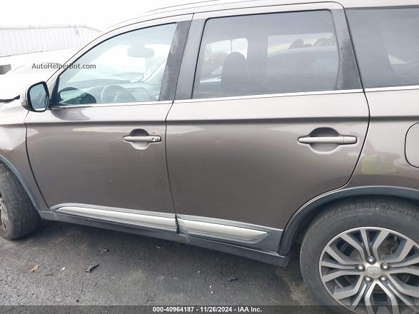 2017 Mitsubishi Outlander Se/sel Коричневый vin: JA4AD3A35HZ029515