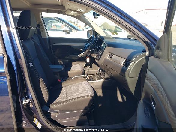 2017 Mitsubishi Outlander Se/sel Dark Blue vin: JA4AD3A36HZ050213