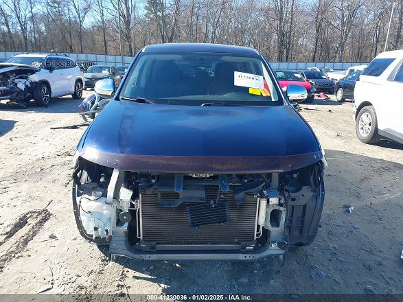 2017 Mitsubishi Outlander Se/sel Dark Blue vin: JA4AD3A36HZ050213