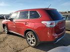 2015 Mitsubishi Outlander Se Красный vin: JA4AD3A38FZ009191
