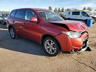2015 Mitsubishi Outlander Se Красный vin: JA4AD3A38FZ009191