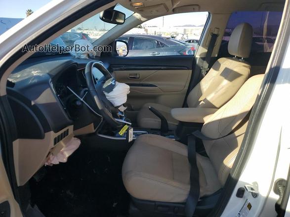2017 Mitsubishi Outlander Se Белый vin: JA4AD3A38HZ065540
