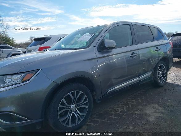 2017 Mitsubishi Outlander Se Серый vin: JA4AD3A39HZ022132
