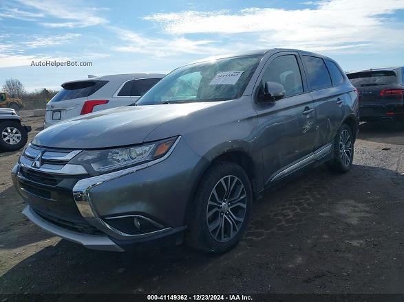 2017 Mitsubishi Outlander Se Серый vin: JA4AD3A39HZ022132