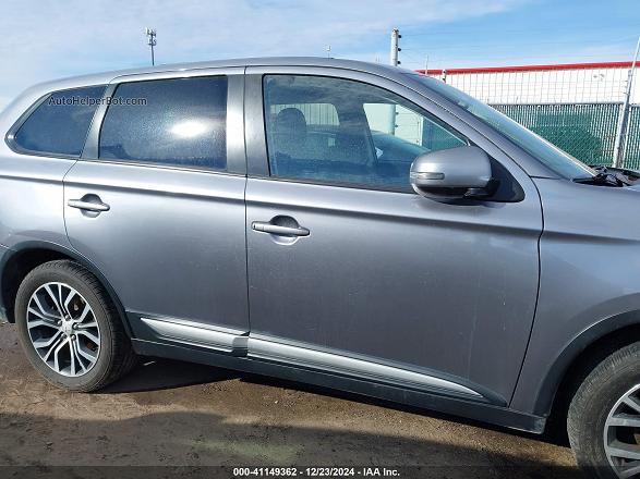 2017 Mitsubishi Outlander Se Серый vin: JA4AD3A39HZ022132